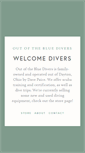 Mobile Screenshot of outofthebluedivers.com